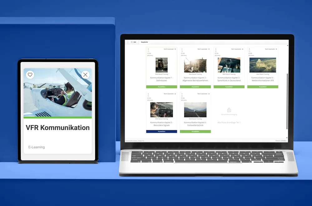 E-Learning Grundkurs: VFR Kommunikation Letzte Chance